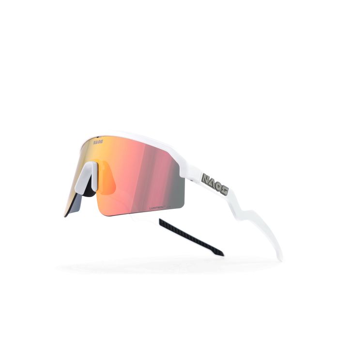 Umit naos gafas de sol ziris regular blanco mate negro rojo