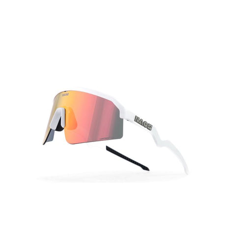 Umit naos gafas de sol ziris regular blanco mate negro rojo