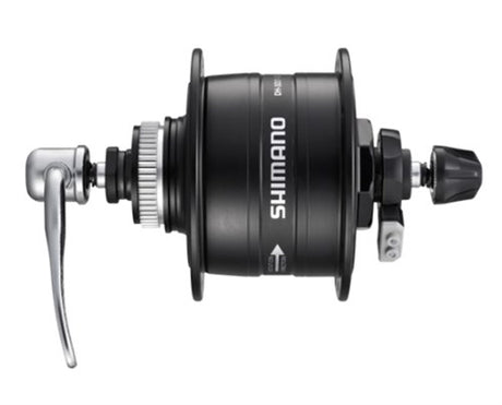 Shimano - Dynamonaaf HD -3D37 3 vatios - 36 hoyos - Center -lock - Liberación rápida - Negro
