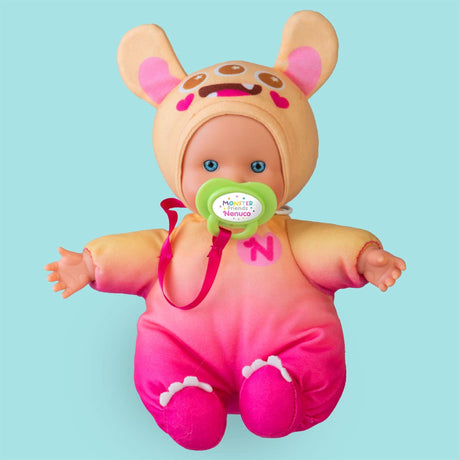 Muñeco Nenuco amigos monstruo 15cm con chupete