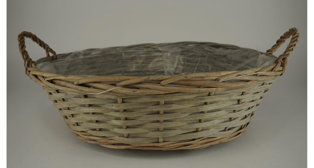 Schilmand riet grijs 45x12cm