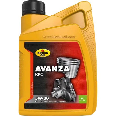 Kroon-oil - avanza rpc - aceite de motor sintético 5w-30 - 1 litro - sin color