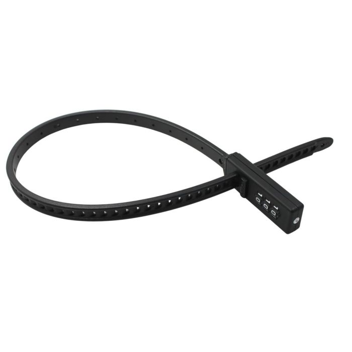 Cierre con cremallera Onguard individual - negro