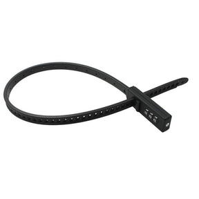 Cierre con cremallera Onguard individual - negro