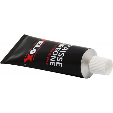 Tubo de pasta de montaje Velox carbono en blister de 25g.