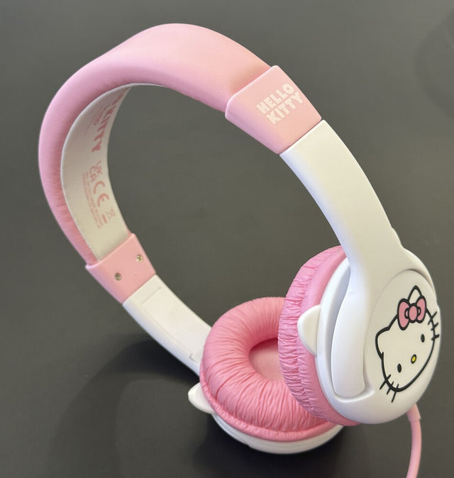 Otl technologies auriculares clásicos con orejas hello kitty (hk1374)