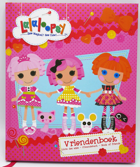 El libro de amigos de Van der Doelen lalaloopsy permite que tus mejores amigos escriban en él