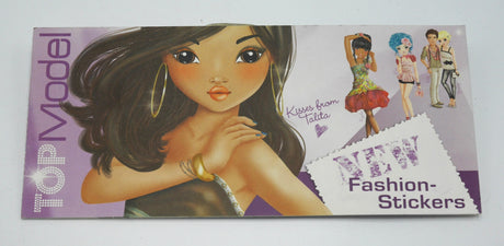 Van der Doelen top model - 4 hojas de pegatinas de moda