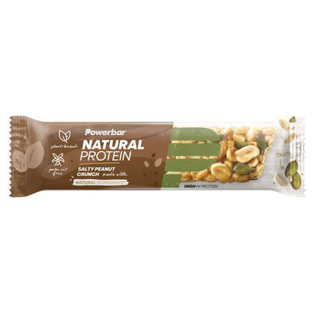 Powerbar natural protein (18 x 40gr) - crujiente de maní salado