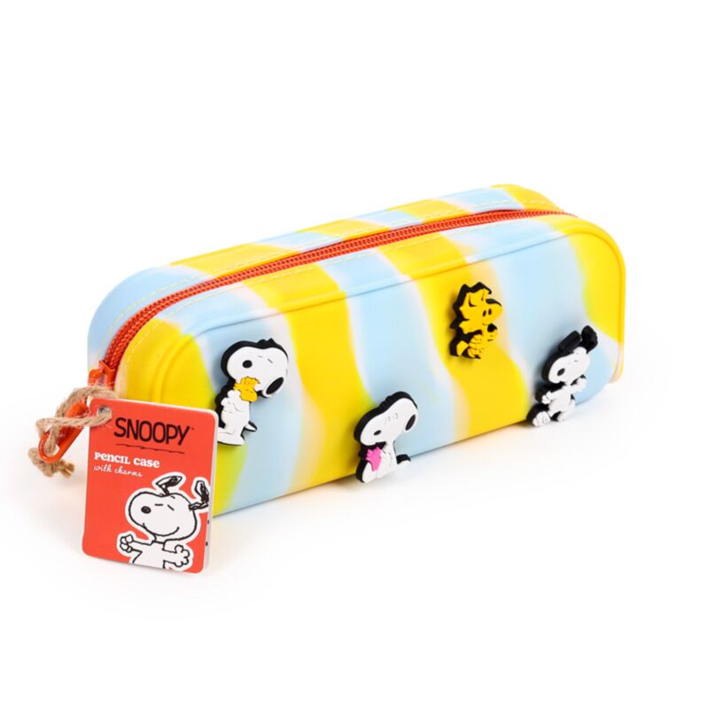 Estuche para lápices de silicona Union Peanuts Snoopy Woodstock