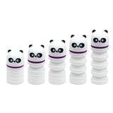 Adoramals estuche desplegable de silicona panda