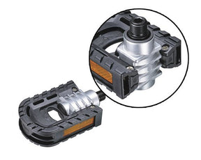 Pedales plegables Union SP-151N Silver de aluminio