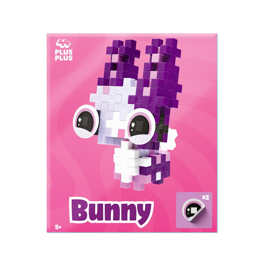 Paquete de mascotas plus plus plus-plus - conejito tímido (4368)