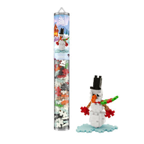 Plus-plus muñeco de nieve tubo 100 piezas