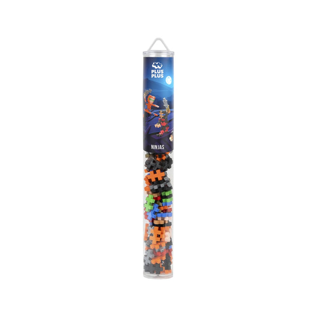Plus plus plus-plus ninjas: tubo de 100 piezas (4307)