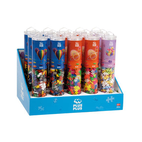 Plus plus plus-plus 240 piezas. tubos de mezcla: 15 piezas (7222)