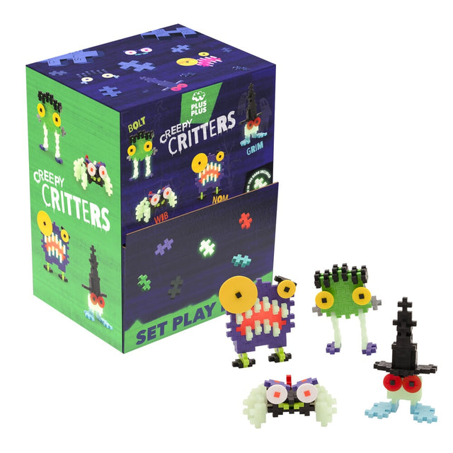 Expositor de bichos espeluznantes plus plus plus plus: 48 piezas. (5179)