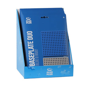 Pantalla plus plus plus-plus: placa de construcción gris azul (7249)