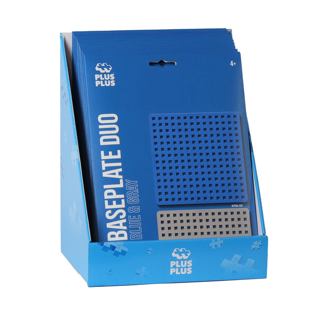 Pantalla plus plus plus-plus: placa de construcción gris azul (7249)