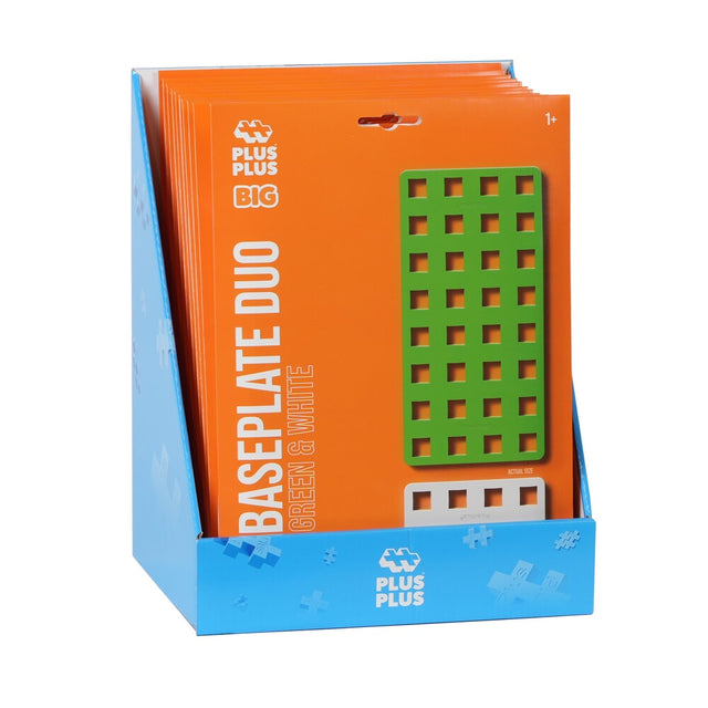 Placa base de pantalla grande plus plus plus-plus: 2 piezas blanco verde (7301)