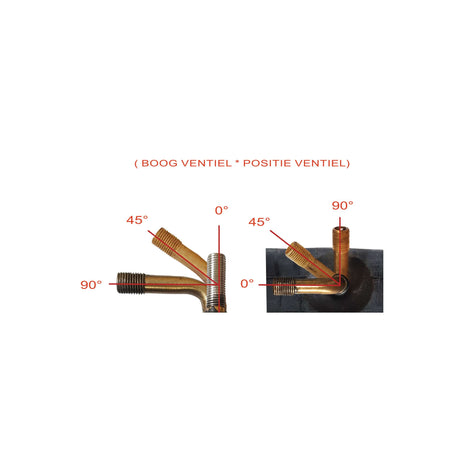 Cámara de aire Pro-mounts 8 1 2 x 2 - av 90 45gr