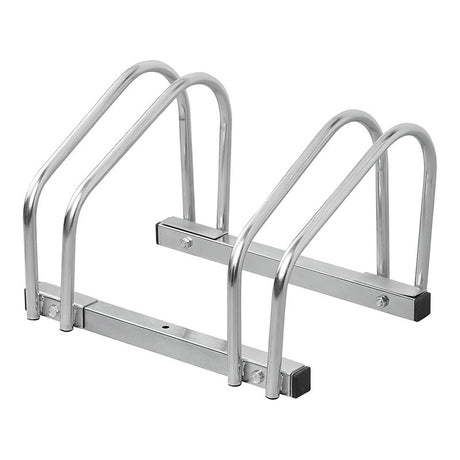 Portabicicletas proplus superior para 2 bicicletas de pared o suelo de acero