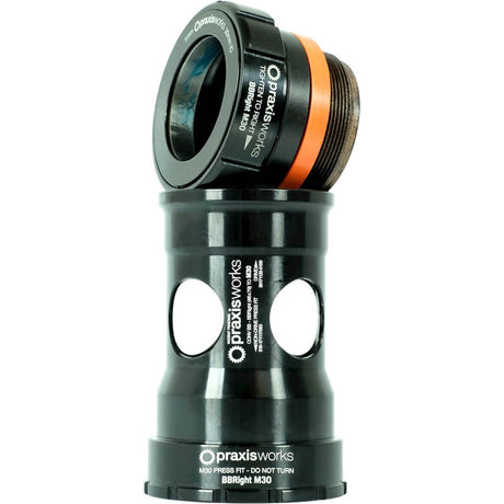 Adaptador de pedalier Praxis m30 bbright carretera 79mm