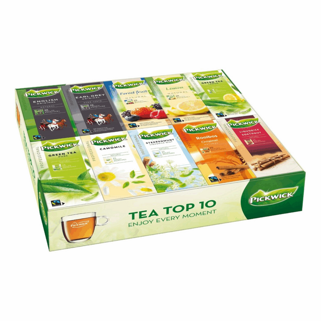 Surtido de té profesional Pickwick (caja 10)