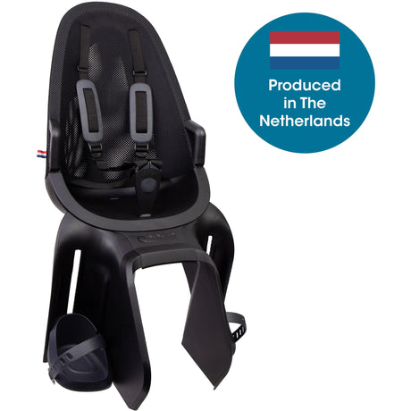 Portaequipajes aéreo para asiento trasero Qibbel negro