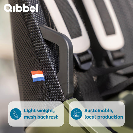 Widek b.v. Asiento trasero qibbel air verde salvia mik-hd q765