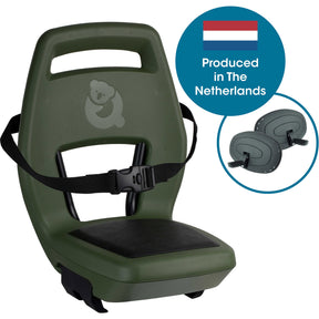 Qibbel asiento trasero junior 6+ portaequipajes verde