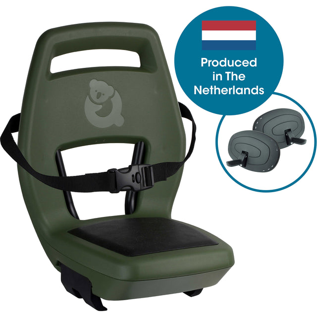 Qibbel asiento trasero junior 6+ portaequipajes verde