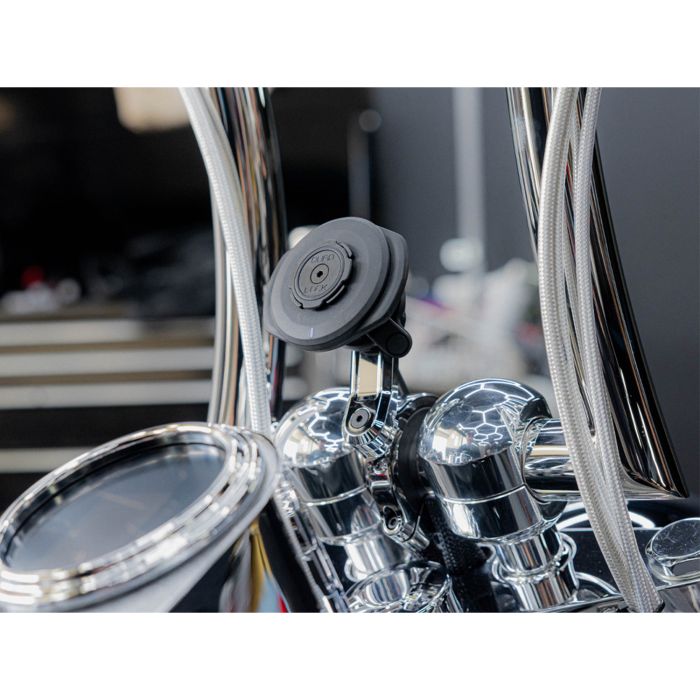 Soporte para manillar de motocicleta Quad Lock pro grande - cromo