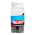 Elvedes tapacables punta 5mm PVC negro (50uds)