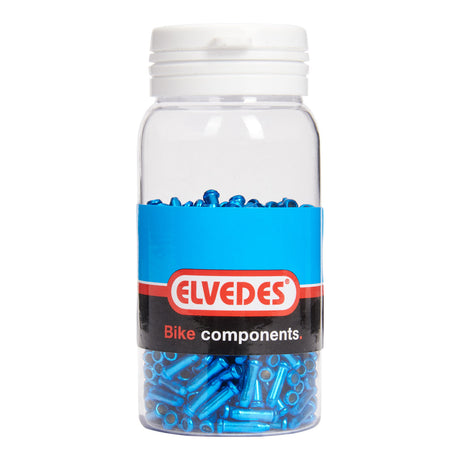 Gorros antidesgaste Elvedes 2,3mm azul (500x) alumbre. elv2012014