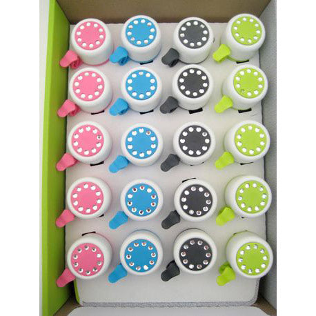 WUREK BEL bling-byling blanco y color de color