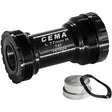 Cema Bracketas T47A SRAM GXP de acero inoxidable Negro