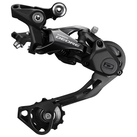 Cambio trasero shimano deore 10v sombra+ jaula media negro