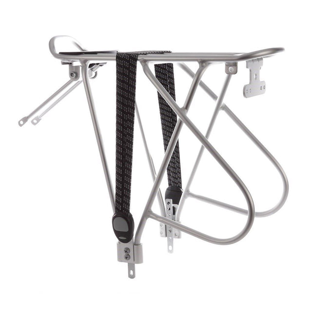 Massload AchterDrager Alu con espinillera, plata
