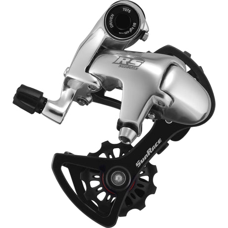 Cambio trasero sunrace rs2 carrera corta 10v plata 11-28t