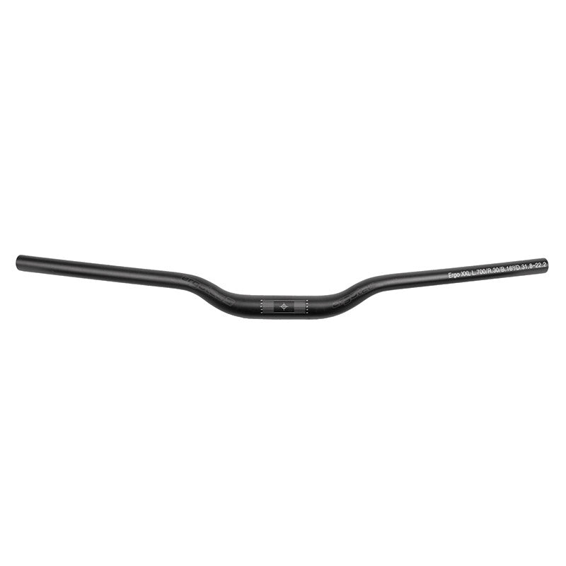 Manillar Ergotec ergo s 31.8 620mm negro mate
