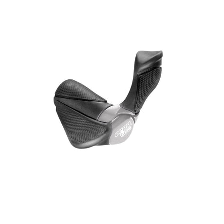 Ergotec par de tiradores mf2 kraton aluminio 130 + 87 mm - negro
