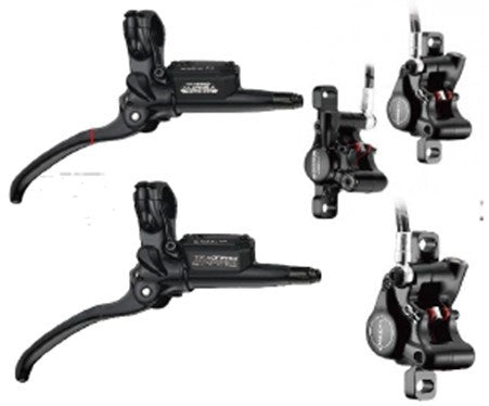 Juego de frenos de disco para bicicleta de carga Tektro hydro HD-T525 twin auriga