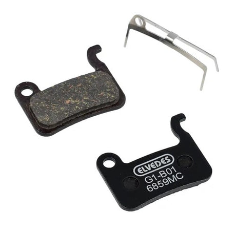Juego de pastillas de freno Elvedes - shimano - compuesto de carbono metálico (pastillas semimetálicas) - 1 par
