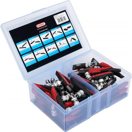 Conjunto de bloque de freno Elvedes V-Brake Allen Dual Compuesto (25 pares)