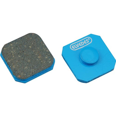 Juego de bloque de frenado de disco Elvedes Fórmula orgánica de carbón hidráulico (1 par)
