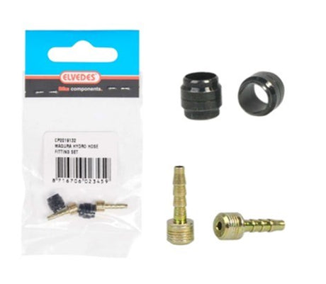 Elvedes anillo abrazadera hidro oliva + inserto magura set a 2