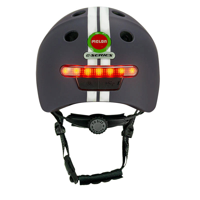 Casco de melón con iluminación E-Series Highway M-L