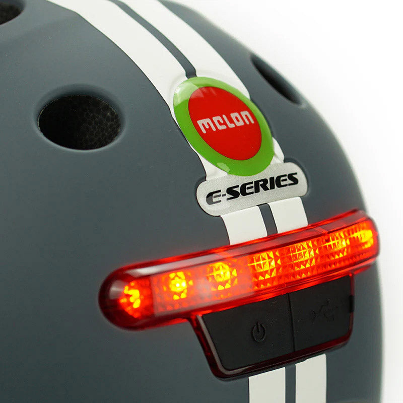 Casco de melón con iluminación E-Series Highway M-L