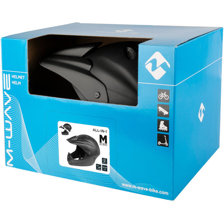 M-onda M-onda Bicicleta Casco Unisex Matte Black Size 58-61 cm
